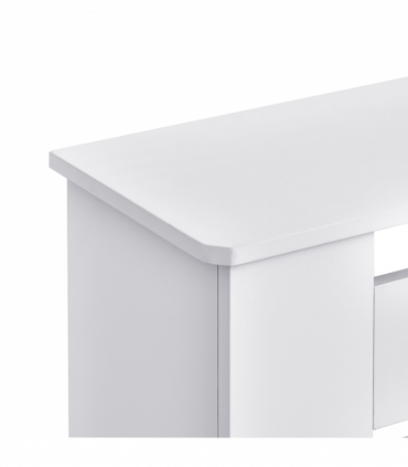 MDF Radiator Cover, 152 cm L-White