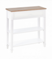 MDF Wide Drawer Console Table White