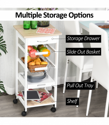 Kitchen Storage Trolley
