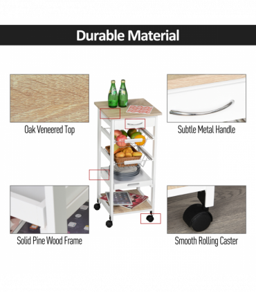 Kitchen Storage Trolley