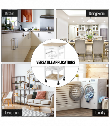Kitchen Storage Trolley