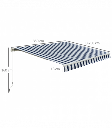 Manual Retractable Awning