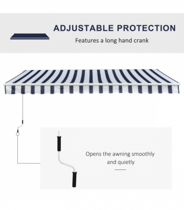Manual Retractable Awning