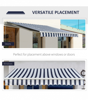 Manual Retractable Awning