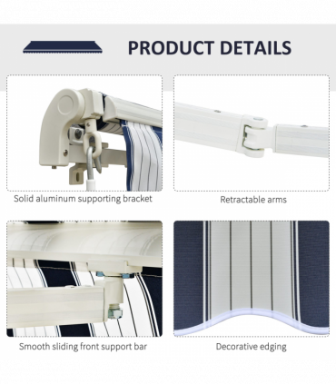 Manual Retractable Awning