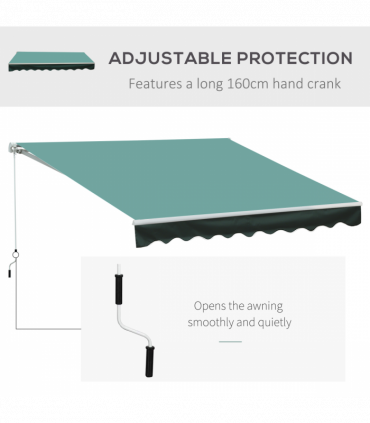 Manual Retractable Awning