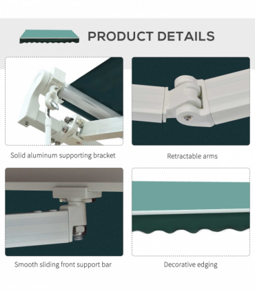 Manual Retractable Awning