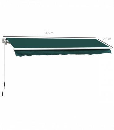 Manual Retractable Awning
