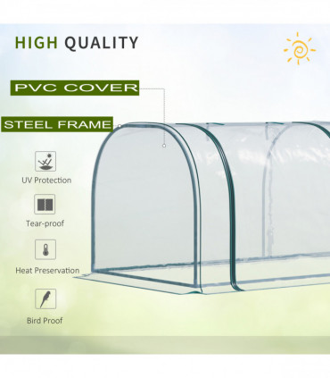 Mini Portable Gardening Flower Plants Greenhouse Warm House