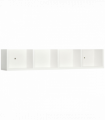 Multi-Media Wooden Shelf-White Home