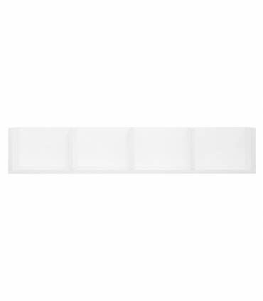 Multi-Media Wooden Shelf-White Home