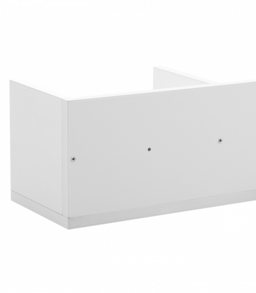 Multi-Media Wooden Shelf-White Home