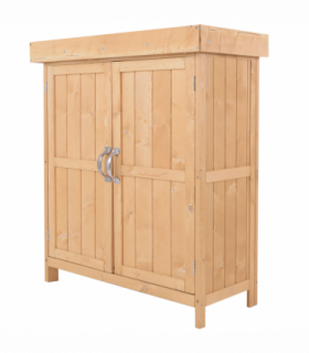 Outdoor Garden Storage Shed, Cedarwood-Burlywood Colour