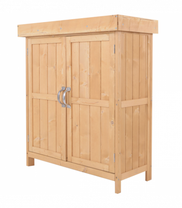 Outdoor Garden Storage Shed, Cedarwood-Burlywood Colour
