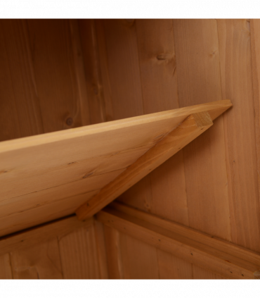 Outdoor Garden Storage Shed, Cedarwood-Burlywood Colour