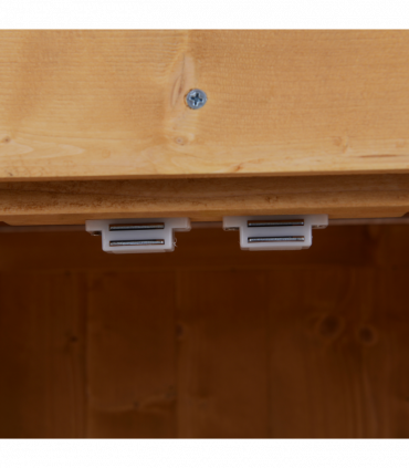 Outdoor Garden Storage Shed, Cedarwood-Burlywood Colour