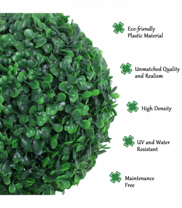 Artificial Boxwood Topiary Trees