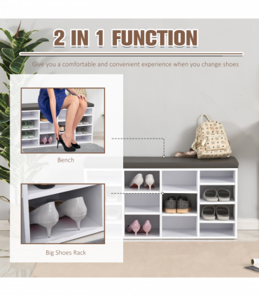 Shoe Storage Bench