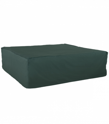 Outdoor Furniture Cover PVC Coated Large Square 600D Waterproof Green