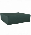 Outdoor Furniture Cover PVC Coated Large Square 600D Waterproof Green