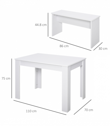 Particle Board Dining Set