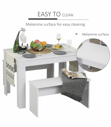 Particle Board Dining Set