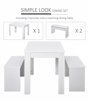 Particle Board Dining Set