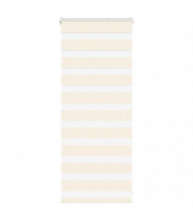vidaXL Zebra Blind Marble Beige 60x100 cm Fabric Width 55.9 cm Polyester