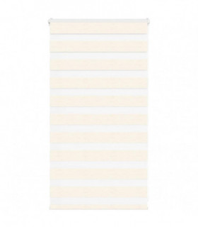 vidaXL Zebra Blind Marble Beige 75x100 cm Fabric Width 70.9 cm Polyester