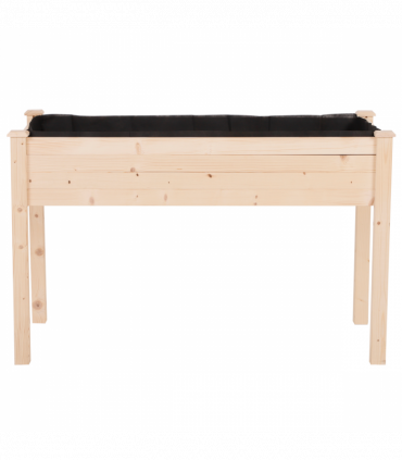 Raised Wood Garden Bed Planter Vegetables Grow Flower Herbs Box Kit