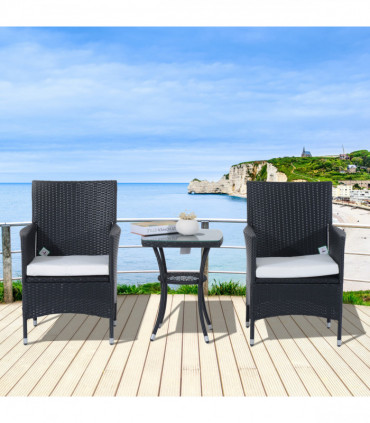Rattan Bistro Set