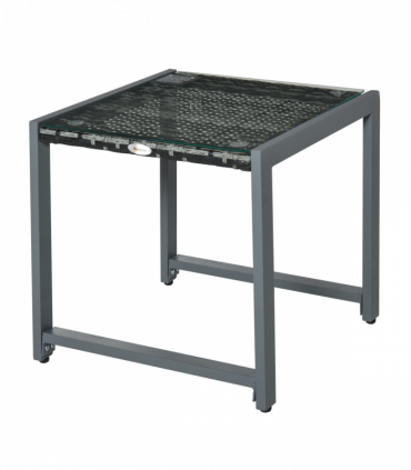 Rattan End Table Side Coffee Desk Outdoor Patio Garden Furniture