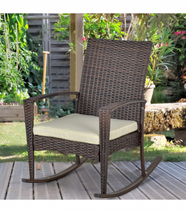 Rattan Rocking Chair