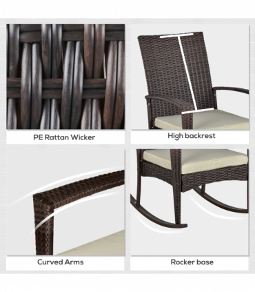 Rattan Rocking Chair