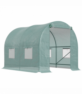 Reinforced Walk in Polytunnel Greenhouse