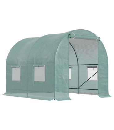 Reinforced Walk in Polytunnel Greenhouse