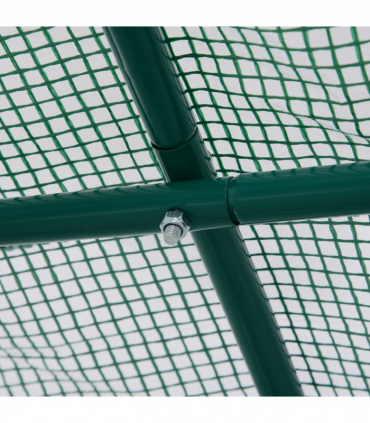 Reinforced Walk in Polytunnel Greenhouse