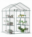 Steel Frame Greenhouse Steel Frame, 2 Shelves