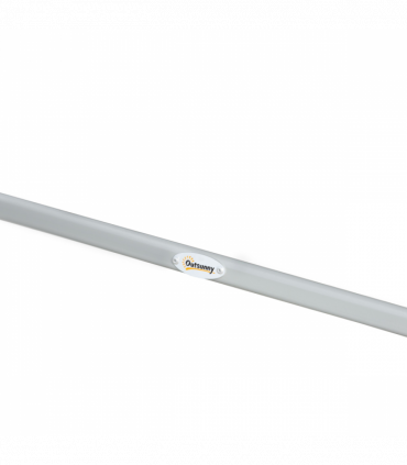 Steel Frame Outdoor Garden Padded Sun Lounger Black 137L x 63.5W x 100.5H