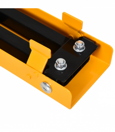 Steel Non-Slip 2-Peice Saw Horse Black/Yellow