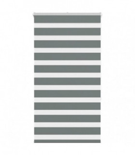 vidaXL Zebra Blind Dark Grey 70x150 cm Fabric Width 65.9 cm Polyester