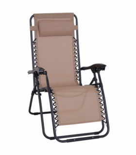 Zero Gravity Chair Adjustable Patio Lounge Chair Recling Seat