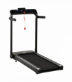 1.85HP Foldable Electric Treadmill Fitness Safety Lock LED screen-Black HOMCOM