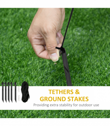 1.8m Inflatable Christmas Tree, LED Lighted with Santa Claus Dog Party Prop