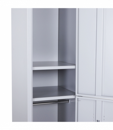 1.8m Locker Office Cabinet Storage Cold Rolled Steel  Storage Shelves Vinsetto