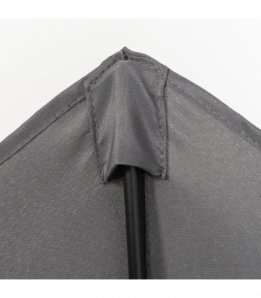 1.96m Parasol Patio Umbrella, Dark Grey