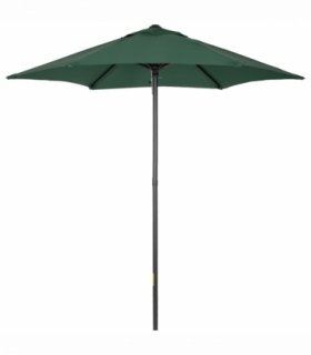 1.96m Parasol Patio Umbrella, Green