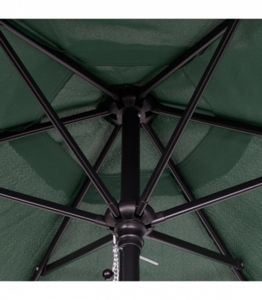 1.96m Parasol Patio Umbrella, Green