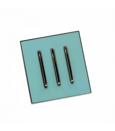 1/2/3 Gang Wall Switch Screw less Brushed Gold/Textured Cream/White Finish UK~3616