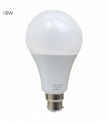 LED Light Bulbs 10 Pack 18W B22 Screw Cool White 6000K Non Dimmable Lights